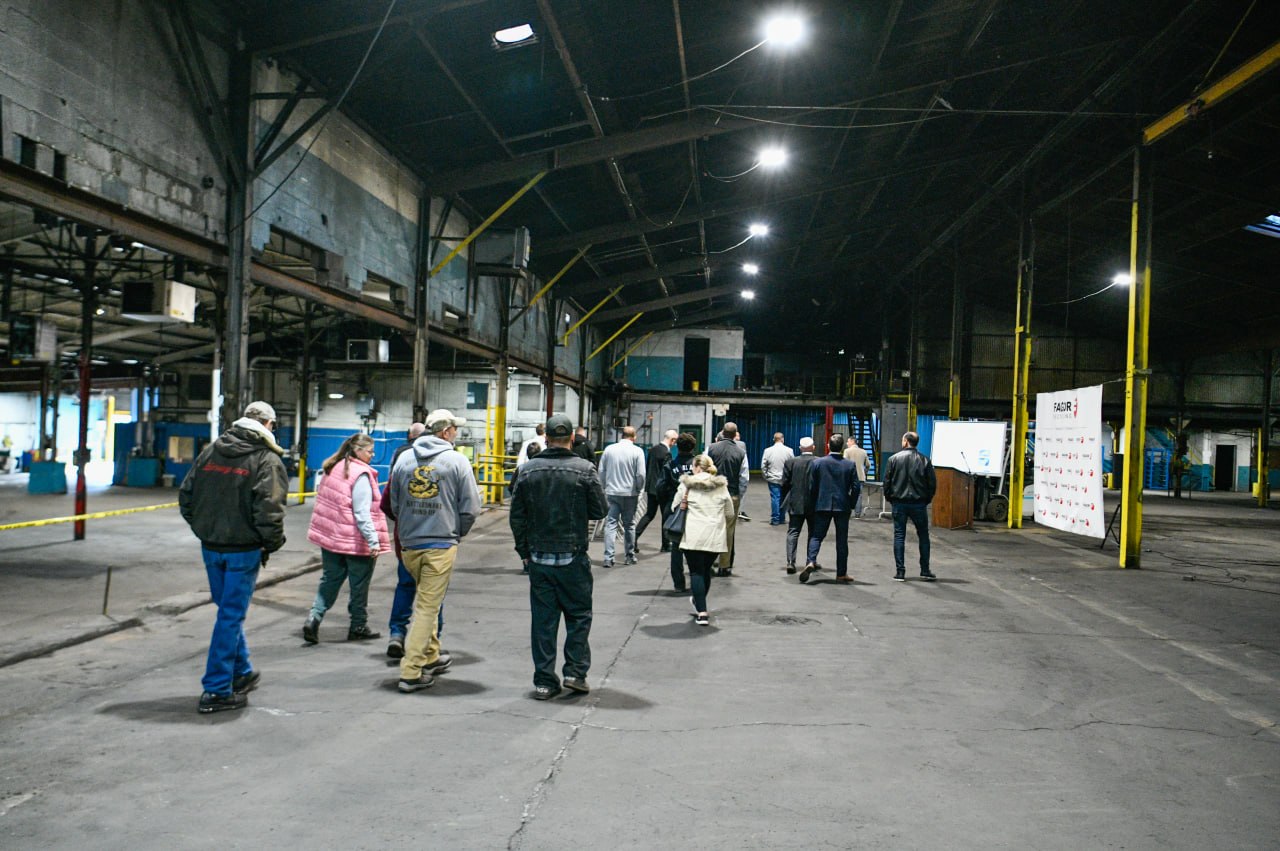 Tour of the plant floor