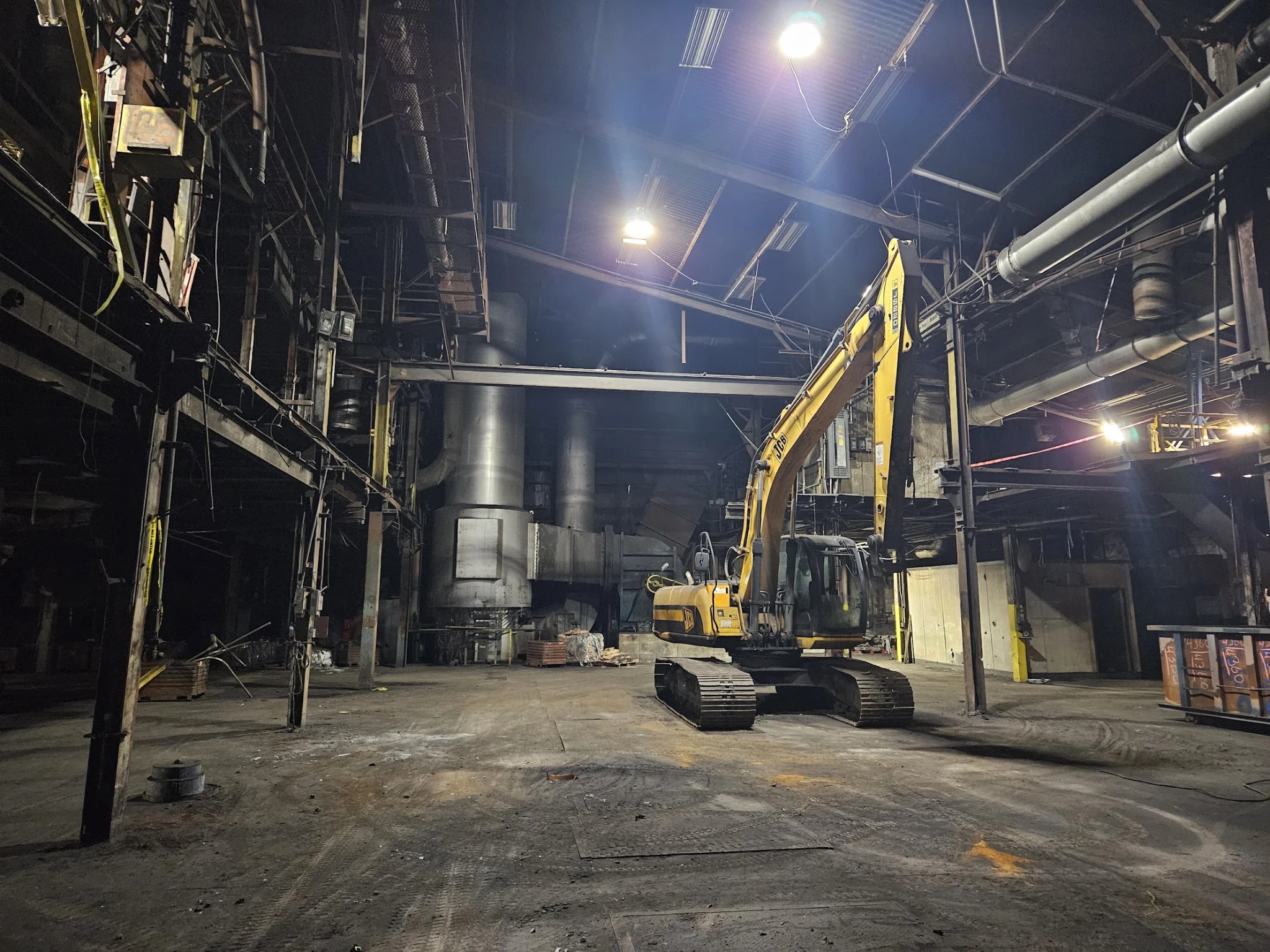 Plant 1 production area — current